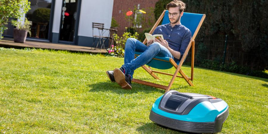 banner of A Robotic Lawn Mower Means More Hammock Time and Less Chores