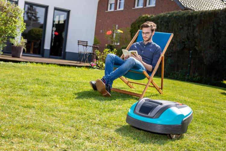 main of A Robotic Lawn Mower Means More Hammock Time and Less Chores