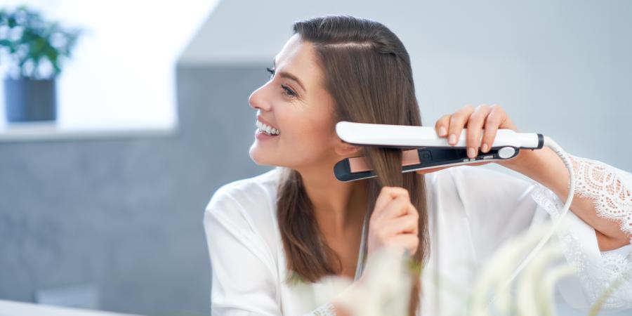 banner of Using a Hair Straightener Unlocks a World of Great Looks